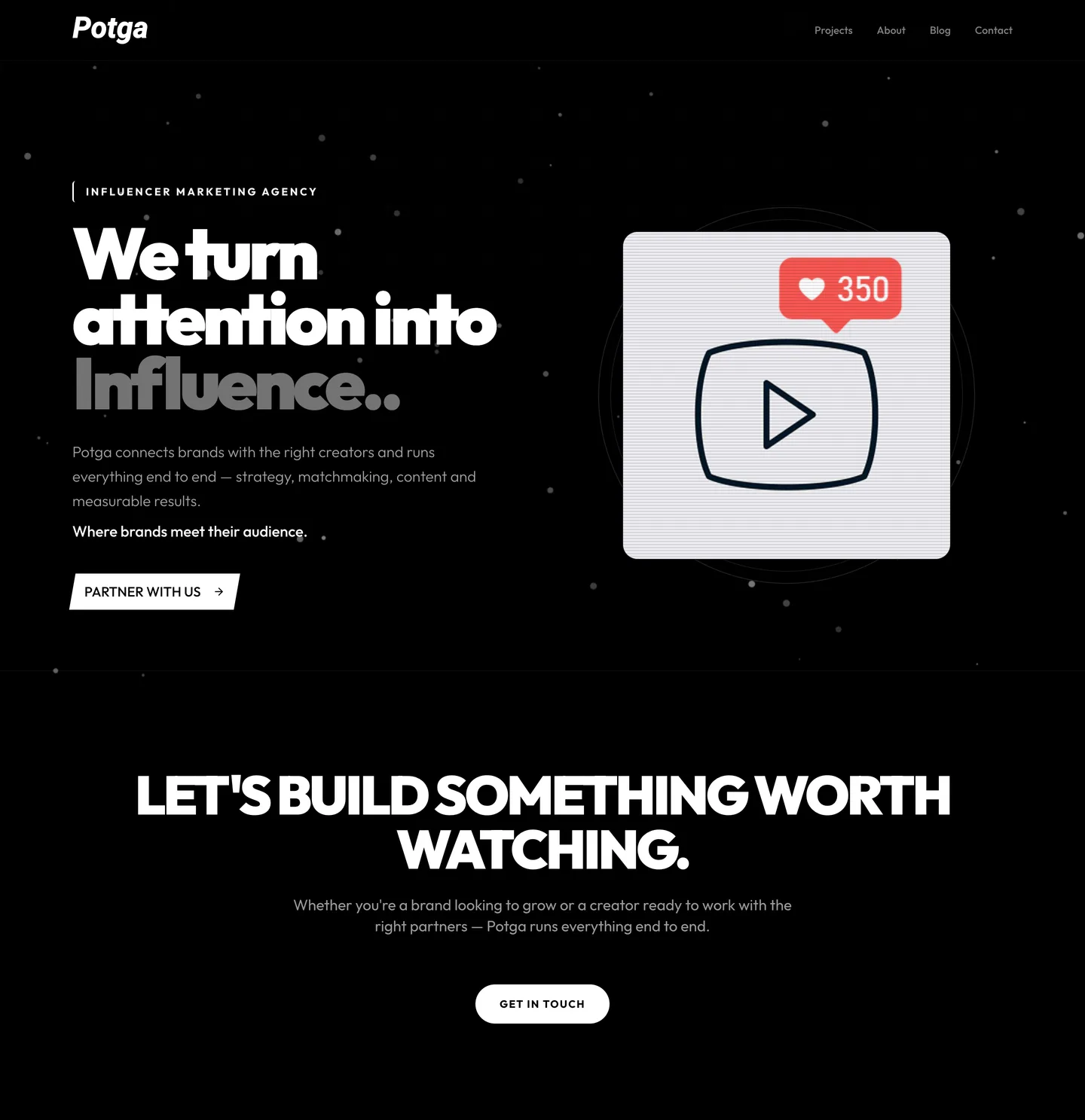 Potga — Web Sitesi